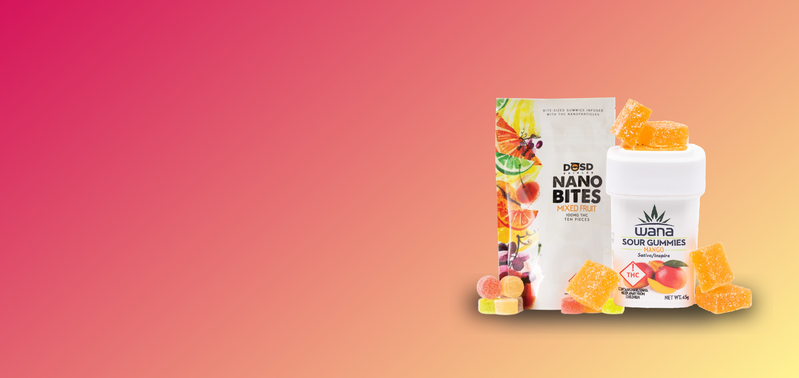 Cannabis Edibles Online Menu