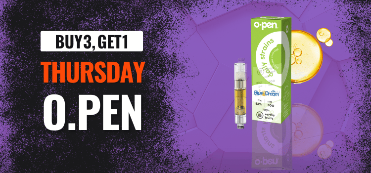 Buy 3, Get 1 O.pen vapes