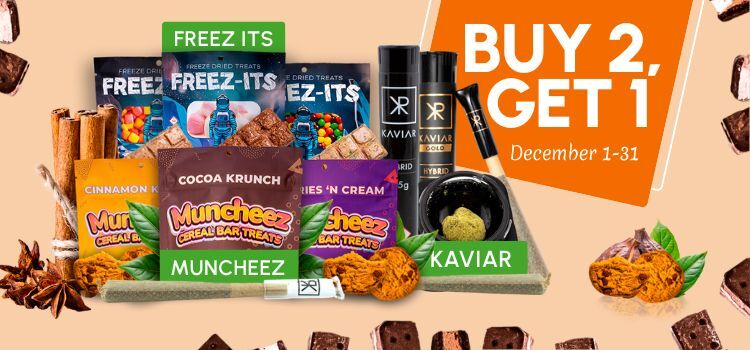 KAVIAR, Freez Its, Muncheez 