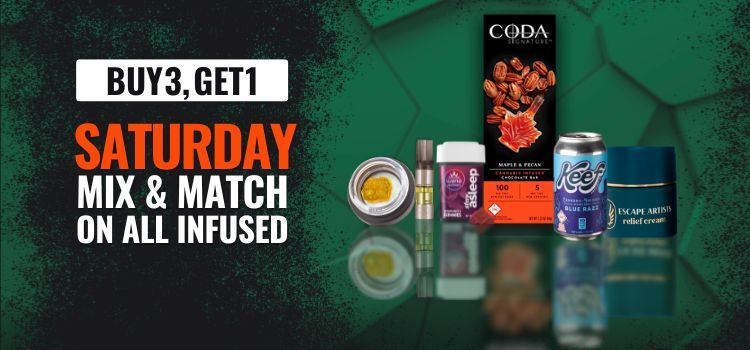 Buy 3, Get 1 Saturday 