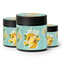 Artsy Cannabis Eighth Jars | Lemon Frosting 3.5g Med