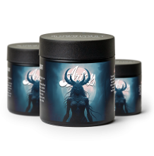 Artsy Cannabis Eighth Jars | Midnight Moonlight 3.5g Rec