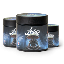 Artsy Cannabis Eighth Jars | White Truffle 3.5g Med