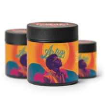 Artsy Cannabis Quarter Jar | Fugazi Funk 7g Rec