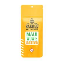 Bakked Formulated Vape Cartridges | Maui Wowie 1g Med