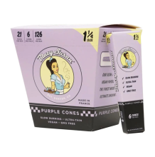 Blazy Susan 1 1/4" Purple Cones