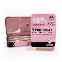 Bud & Marys Aware n Us Kief Infused Preroll 5 Pack | Orange Sherbet 4g Rec