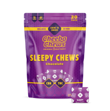 Cheeba Chews Wax Wrap | Chocolate Sleepy CBN 500mg Med