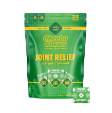 Cheeba Chews Wax Wrap | Joint Relief Caramel CBD & CBC 100mg Rec