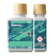Dialed In Liquid Gummies | Grape Sherbert 100mg Rec