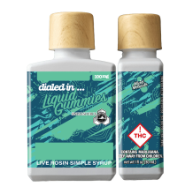 Dialed In Liquid Gummies | Ice Cream Cake 100mg Rec
