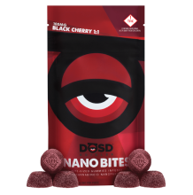 DOSD Nano Bites | Black Cherry 1:1 THC:CBD 100mg Rec