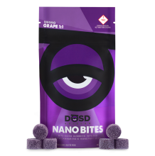 DOSD Nano Bites | Grape 1:1 THC:CBD 1000mg Med