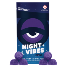 DOSD Nano Vibes | Night Vibes Blackberry 2000mg Med