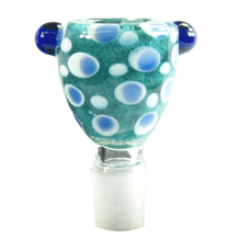 Dripping Paint Glass Bowl