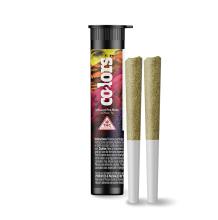 Evolab Colors Infused Preroll 2 Pack | Grape Dreams X Free Mac 1g Rec