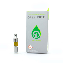 Green Dot Silver Label Live Resin Cartridge | Red Licorice 1g Rec