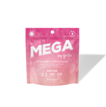 Gron Mega Pearl | 1:1 CBC Strawberry Lemonade Sativa 100mg