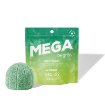 Gron Mega Pearls | Sour Apple Hybrid 100mg