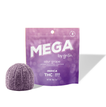 Gron Mega Pearls | Sour Grape Indica 100mg