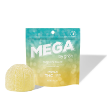 Gron Mega Pearls | Tropical Twist Indica 100mg