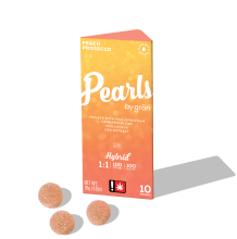 Gron Pearls | 1:1 Peach Prosecco Hybrid 100mg