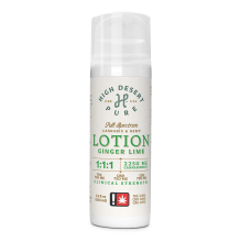 High Desert Clinical Strength Pure Lotion | Ginger Lime 750mg