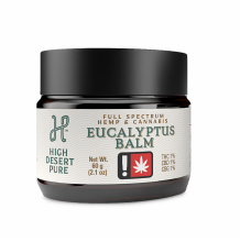 High Desert Pure Balm | Eucalyptus Balm 1:1:1 THC:CBD:CBG  400mg
