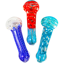 High Mountain Imports | 4.5" Assorted Glass Pipes
