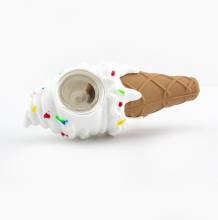 LuvBuds | Ice Cream Cone Silicone Pipe