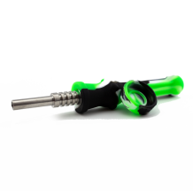 LuvBuds | Silicone Honey Straw Titanium 14mm