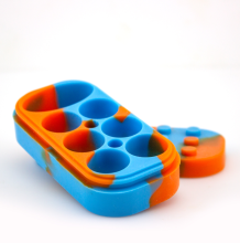 LuvBuds | Silicone Lego Compartment Concentrate Container