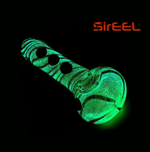 LuvBuds | SirEEL 5" Glow in the Dark Knuckle Pipe