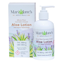 Mary Jane's Medicinals | Lotion 1:1 8 oz CBD | Aloe 300mg Rec