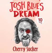 Mountain High Suckers | Josh's Blue Dream Cherry 10mg Rec