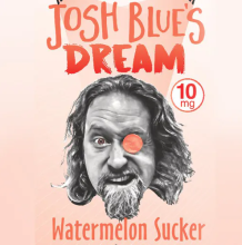 Mountain High Suckers | Josh's Blue Dream Watermelon 10mg Rec