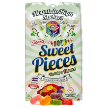 Mountain High Sweet Pieces | Sour 25mg Rec