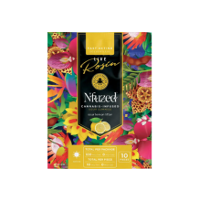 NFuzed Rosin Gummies | Sour Lemon Lifter Sativa 100mg Rec