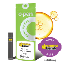 O.Pen Daily Strains All In One | Banana Bomb 2g Rec