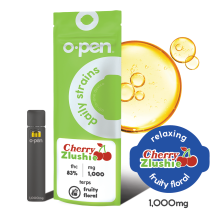 O.Pen Daily Strains All In One | Cherry Zlushie 1g Rec