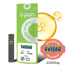 O.Pen Daily Strains All In One | Durban Poison 2g Med