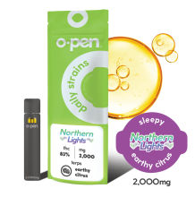 O.Pen Daily Strains All In One | Northern Lights 2g Rec