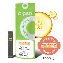 O.Pen Daily Strains All In One | Peaches N' Cream 1g Rec