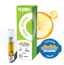 O.Pen Daily Strains Cartridge | Cereal Milk 1g Rec