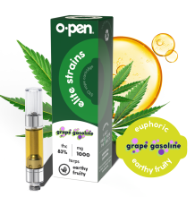 O.Pen Elite Strains Rosin Cartridge | Grape Gasoline 1g Rec