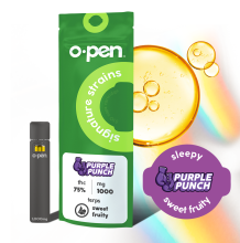 O.Pen Signature Strains Live Resin All In One | Purple Punch 1g Rec