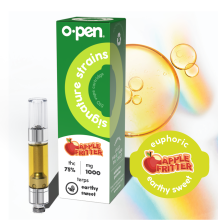 O.Pen Signature Strains Live Resin Cartridge | Apple Fritter 1g Rec