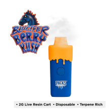 Packwoods Live Resin PacksPod | Bluecifer Berry Kush 2g Med