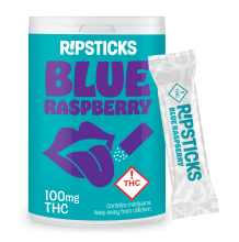 Ripple Ripsticks | Blue Raspberry 100mg Rec