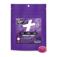 Ripple Ript Plus Gummies | Knockout Punch CBD:CBN 100mg Rec